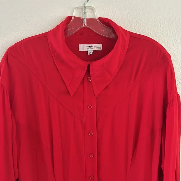 Saunders Collective Flowing Button Front Dress, RTR - Picture 7 of 13